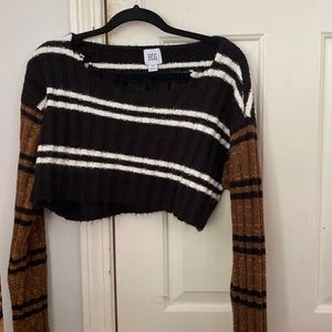 Urban Outfitters Cropped Distressed Sweated